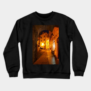 Arco de Almedina, old town, Coimbra, Portugal Crewneck Sweatshirt